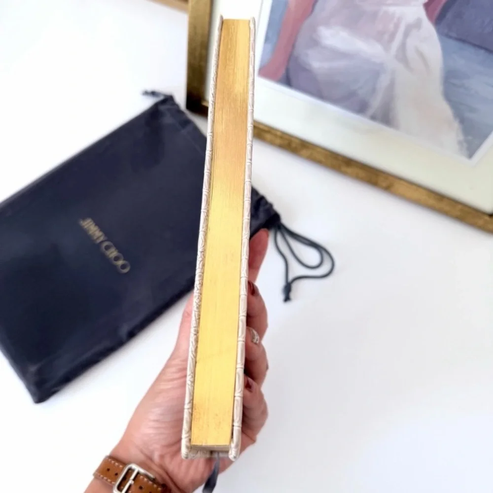 Jimmy Choo Faux Croc-Embossed Leather Notebook GWP